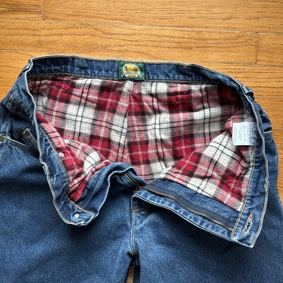 Cabelas flannel lined men’s jeans size 36x36 - Picture 3 of 5